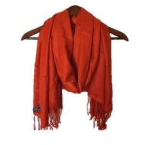 Jones New York Pashmina Scarf burnt orange